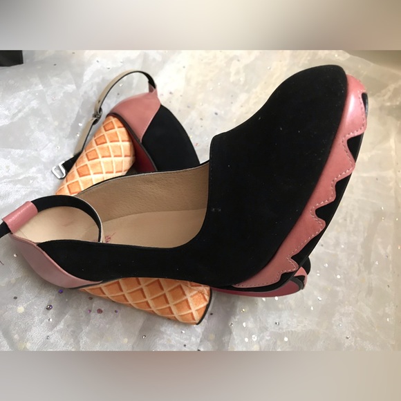 Madame flamingo  Ice Cream Sundae pumps - Picture 3 of 7